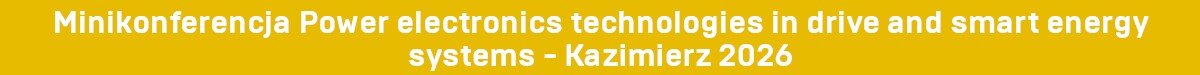 Power electronics technologies in drive and smart energy systems